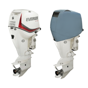 Housse de moteur ventilée pour Evinrude 225-300 CV - OCEANSOUTH