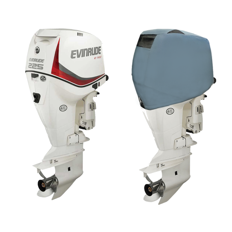 Housse de moteur ventilée pour Evinrude 225-300 CV - OCEANSOUTH