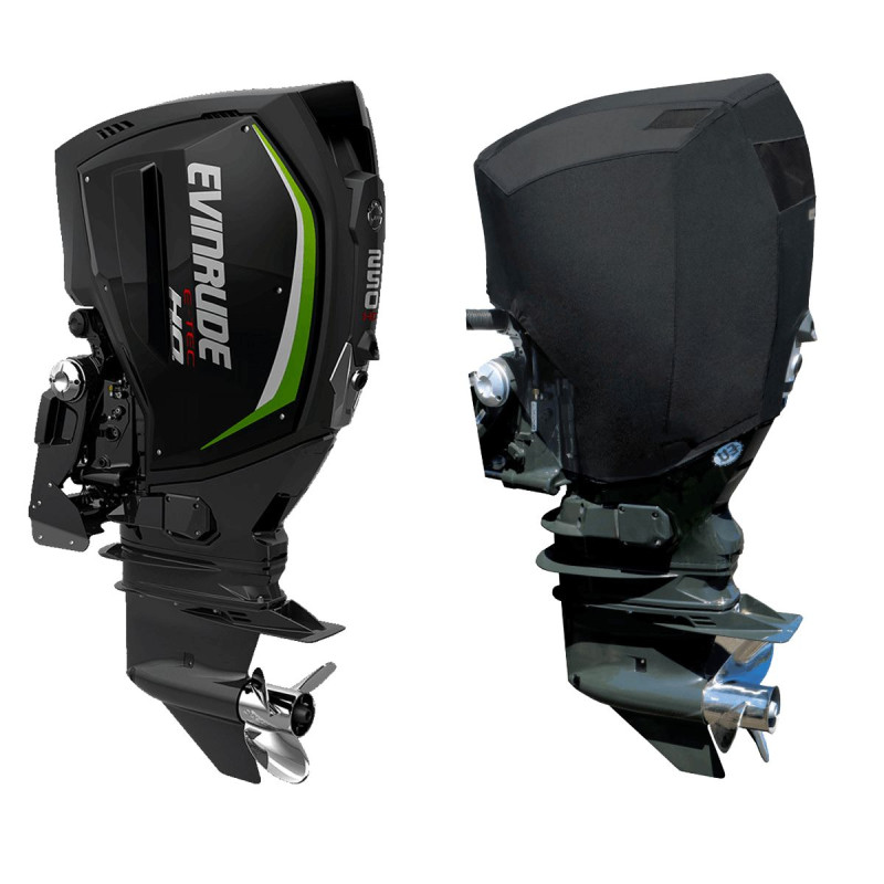 Housse moteur ventilée EVINRUDE 225–300 CV (E-TEC V6 3,3 L, 2005–2016) – Oceansouth