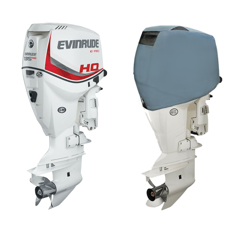 Housse de moteur ventilée pour Evinrude 150-200 CV - OCEANSOUTH