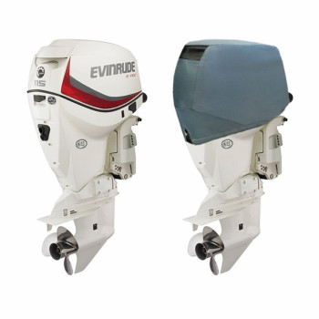 Housse de moteur ventilée pour Evinrude 90-130 CV - OCEANSOUTH