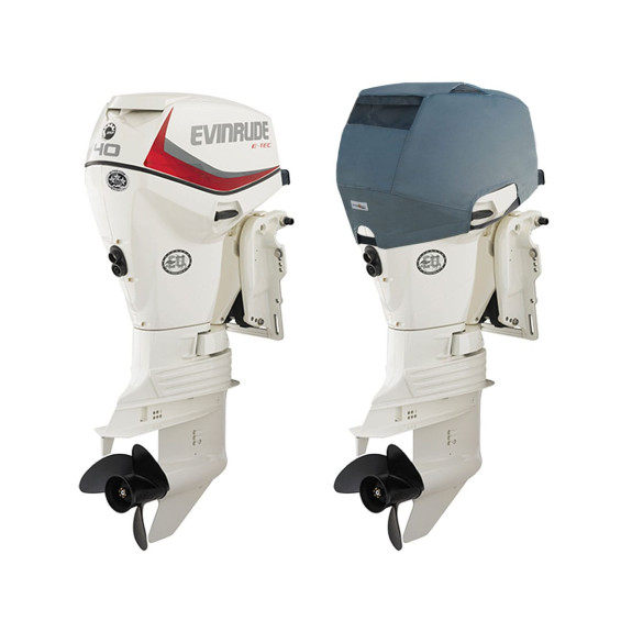 Housse de moteur ventilée pour Evinrude 40-60 CV - OCEANSOUTH
