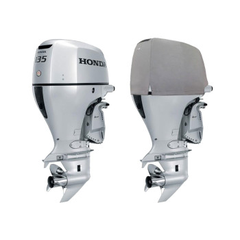 Housse de moteur ventilée pour moteur HONDA BF115 - BF135 - BF150 - OCEANSOUTH