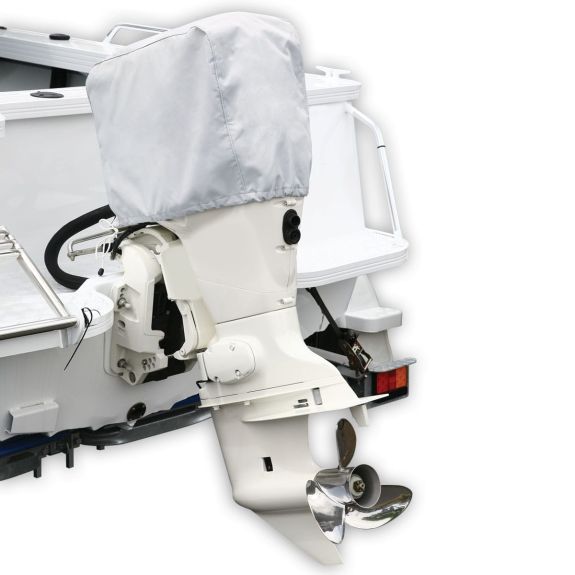 Housse de moteur grise 100-150 CV hors-bord 2/4temps- OCEANSOUTH
