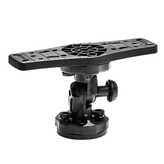 Support sondeur RAILBLAZA HEXX® – 5 kg / écran 12" – 3 axes – embase incluse