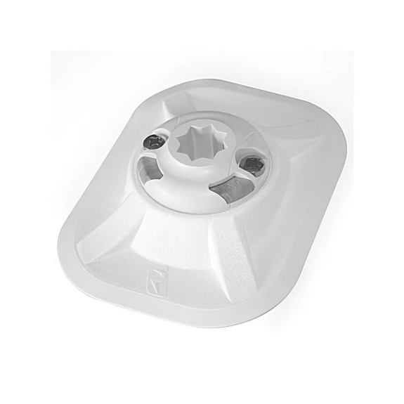Base à coller blanche RAILBLAZA Ribport Adhésif 3M