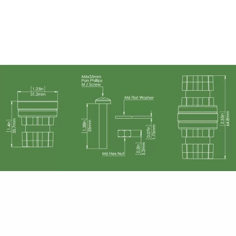 Adaptateur universel Starport RAILBLAZA