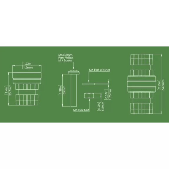 Adaptateur universel Starport RAILBLAZA