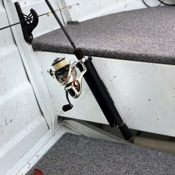 Porte canne mural Rod Stow 1 canne noir RAILBLAZA
