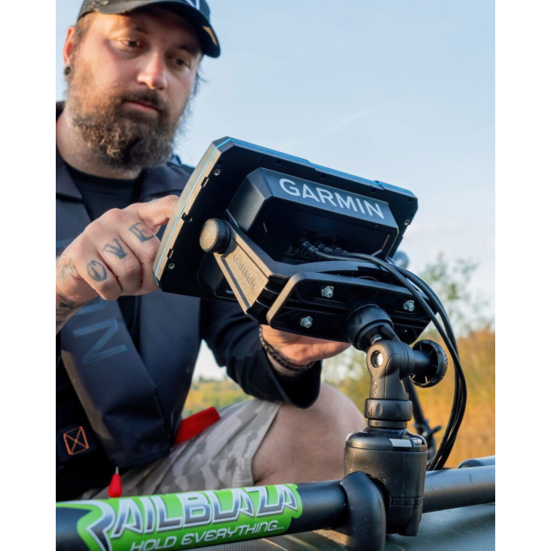 Support pour sondeurs étriers en U Orientable RAILBLAZA