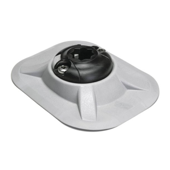 Receveur Starport Gris à coller RAILBLAZA Ribport Adhésif 3M