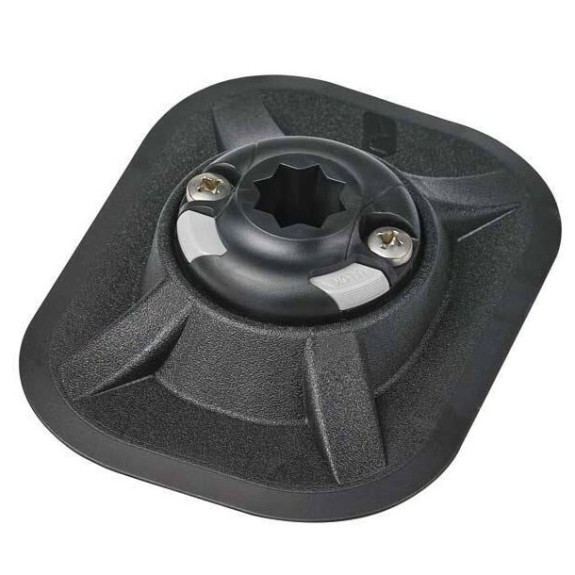 Receveur Starport Noir à coller RAILBLAZA Ribport Adhésif 3M