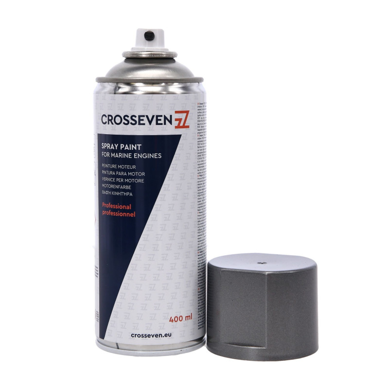 Peinture moteur MARINER light grey métallisé aérosol 400 ml