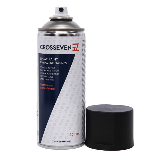 Peinture moteur NOIRE mat aérosol 400 ml