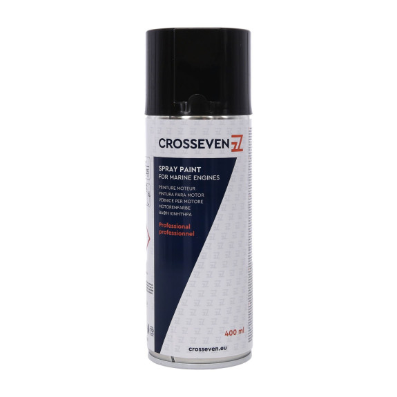 Peinture moteur MERCURY et MERCRUISER noir aérosol 400 ml