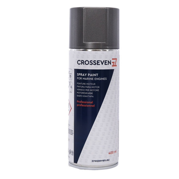 Peinture moteur YANMAR gris métallisé 1987 aérosol 400 ml