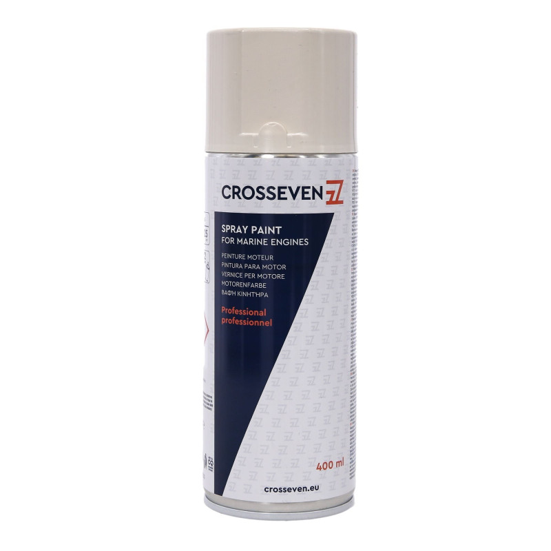Peinture moteur JOHNSON / EVINRUDE man blanc aérosol 400 ml