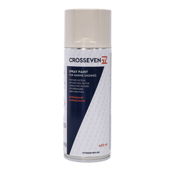 Peinture moteur JOHNSON / EVINRUDE man blanc aérosol 400 ml