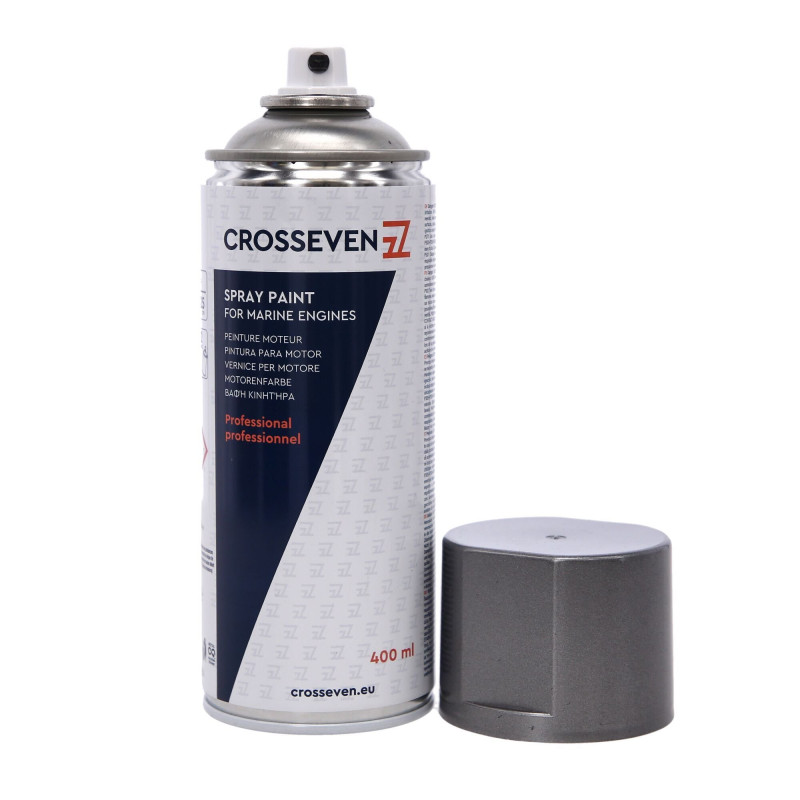 Peinture moteur VOLVO PENTA gris métallisé SX DPX aérosol 400 ml