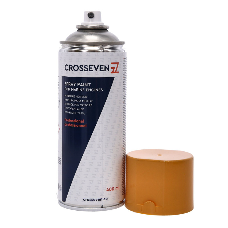 Peinture moteur CATERPILLAR jaune aérosol 400 ml