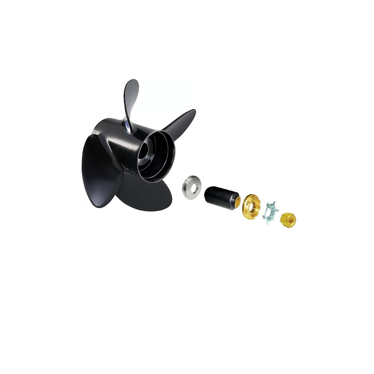 Hélice Bateau Graupner 70 Mm – 4 Pales, Sens Droit, Nylon Renforcé Fibre De Verre
