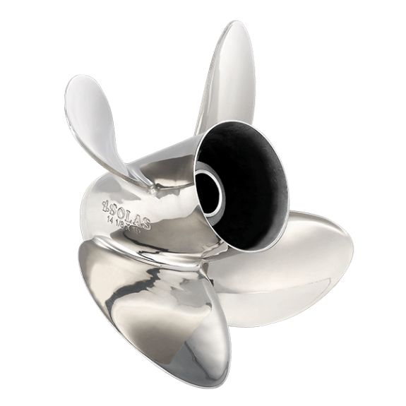 Hélice Inox RUBEX 4 pales 14,5 x 15 - SOLAS