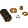 Kit Hélice Inox RUBEX HR 4 pales et moyeu 14 x 23 rotation gauche - Mercury 90 à 300 CV et embases Alpha One - Bravo One