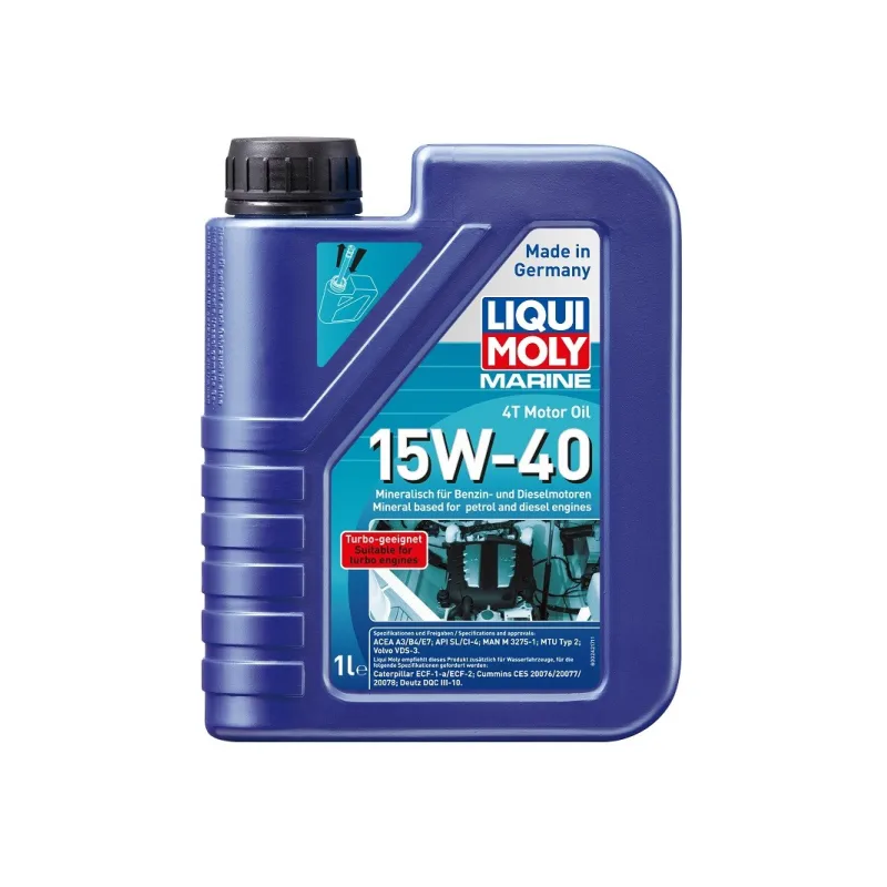 Huile moteur minérale 15W40 - 5 Litres - LIQUI MOLY