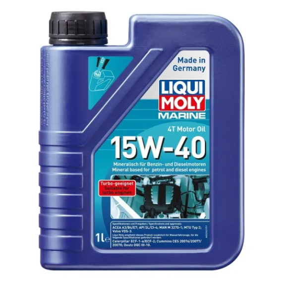 Huile moteur minérale 15W40 - 5 Litres - LIQUI MOLY