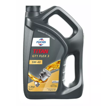 Huile moteur TITAN GT1 FLEX 5W40 - 5 Litre - FUCHS