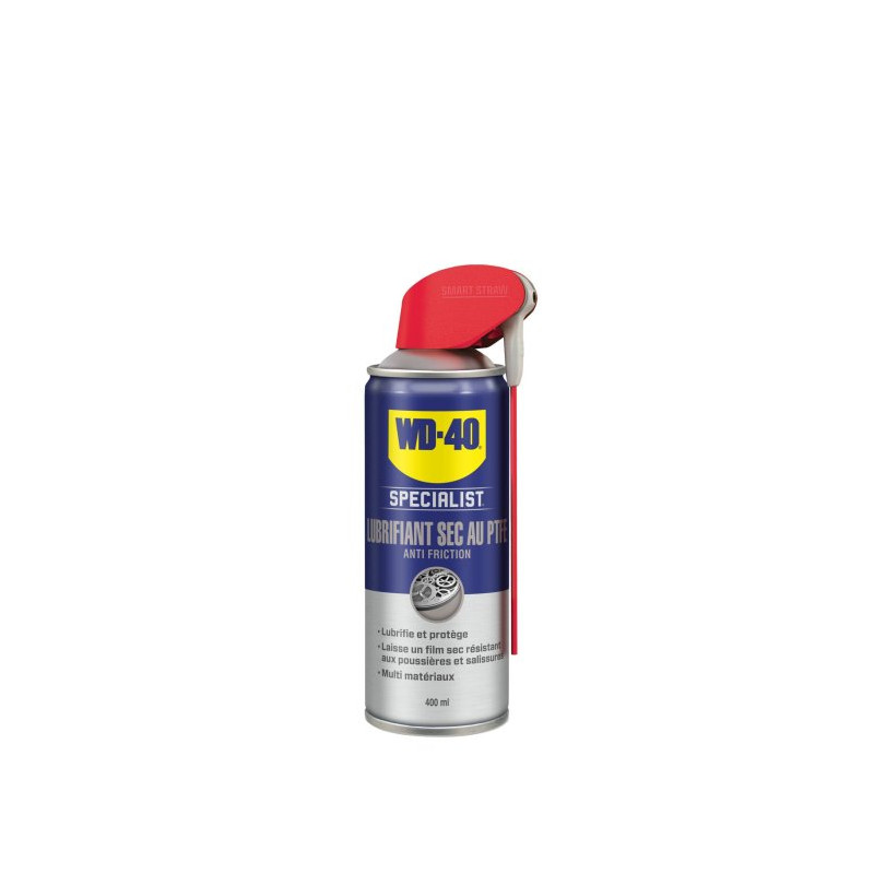 Lubrifiant sec au PTFE WD-40 - Aérosol de 400 ml