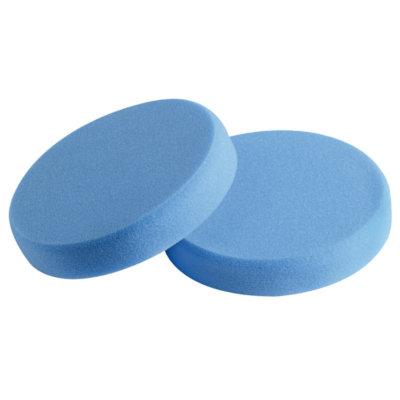 Lot de 2 tampons mousse densité moyenne - souple pour polisseuse