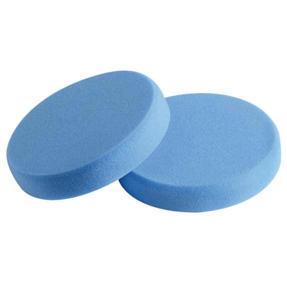 Lot de 2 tampons mousse densité moyenne - souple pour polisseuse