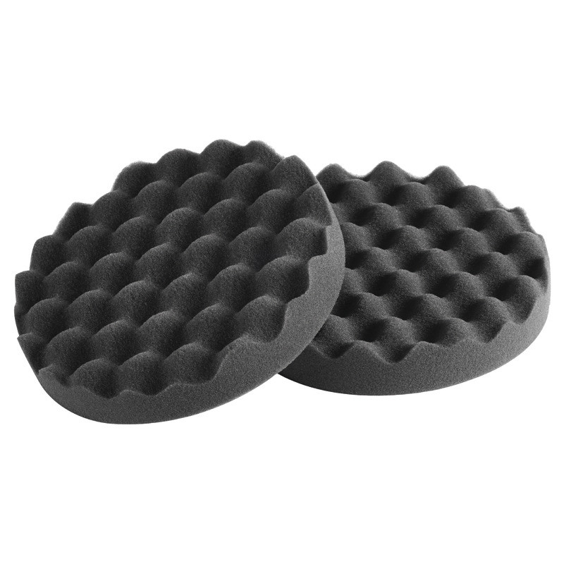 Lot de 2 tampons mousse densité souple pour polisseuse