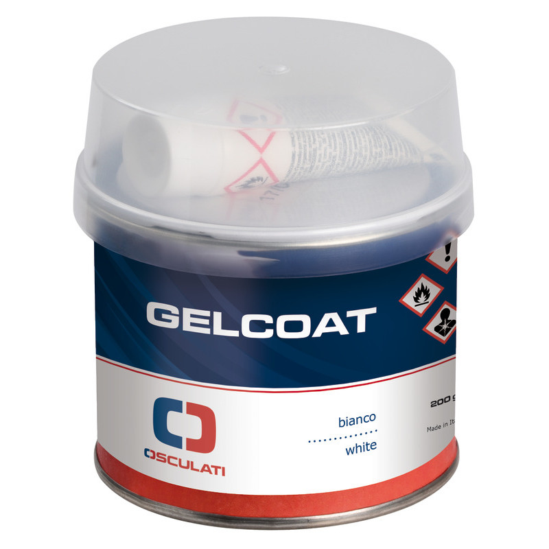Gel-coat bi-composants blanc - 200 g