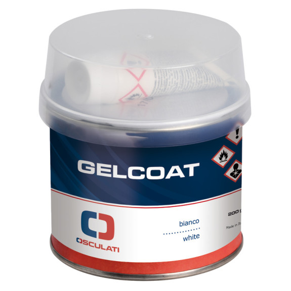 Gel-coat bi-composants blanc - 200 g