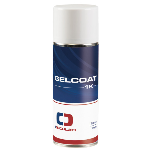 Gel-coat de retouches en Spray 400 ml - Blanc pur RAL 9003