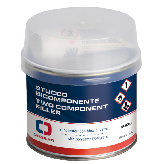 Mastic polyester bi-composants - 200 grs