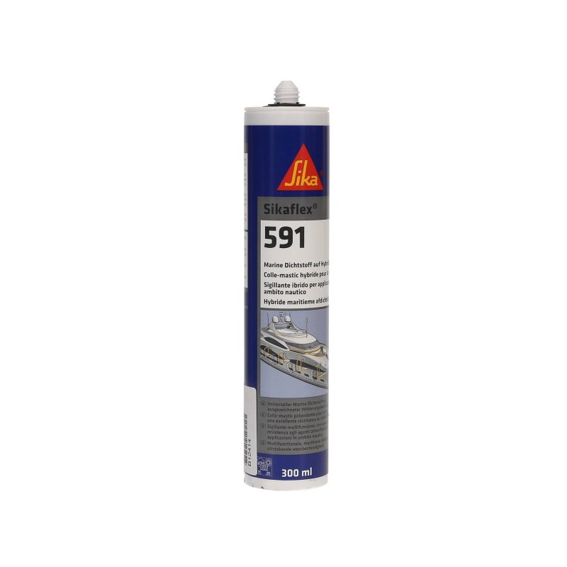 Mastic polymère Sikaflex 591i - Blanc - 310 ml