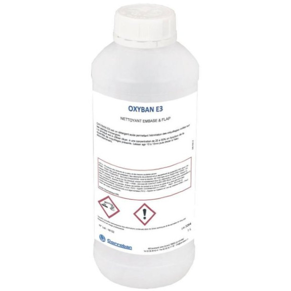 Nettoyant concressions marines embases et flaps - OXYBAN E3 - 1 Litre