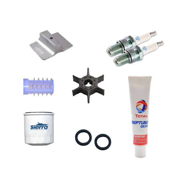 Kit de révision pour moteur Yamaha F15 - 4 Temps (2000-2005) - PESCARO
