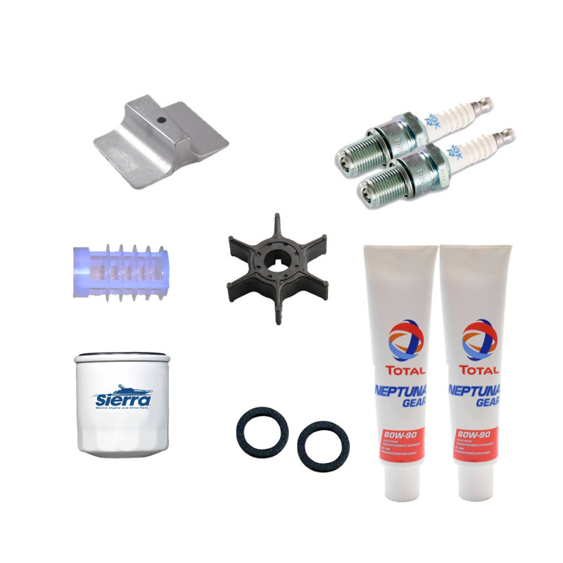 Kit de révision pour moteur Yamaha F20A et F25A - 4 Temps - PESCARO