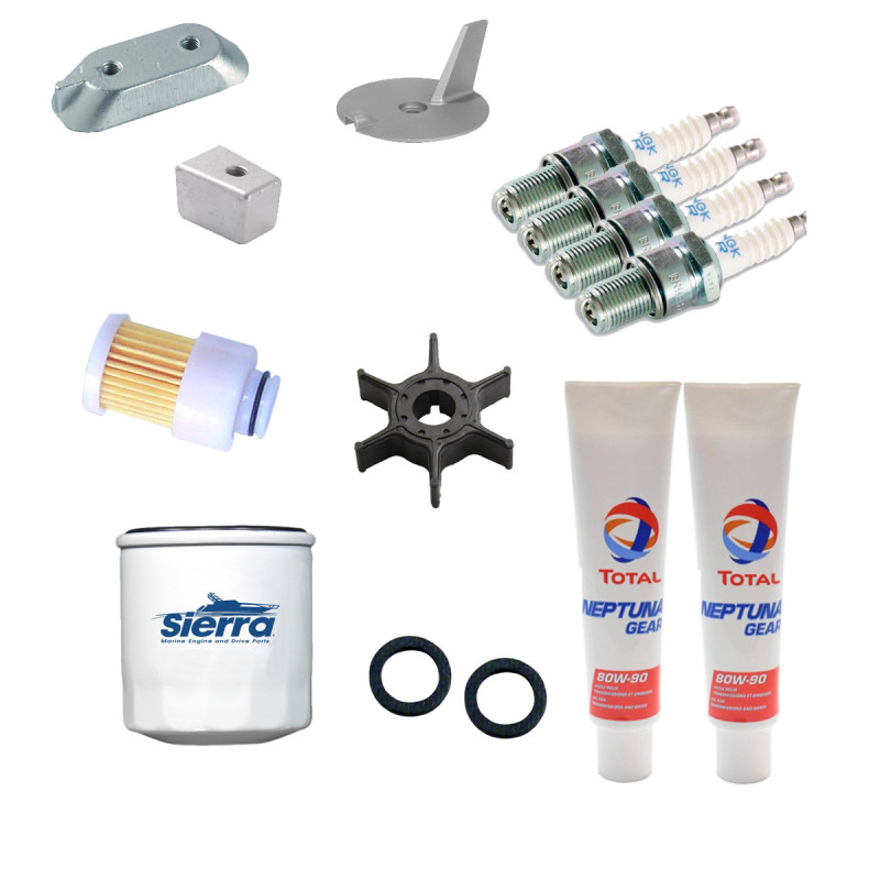 Kit de révision pour moteur Yamaha F50F-F50H-F60C-F60F - 4 Temps - PESCARO