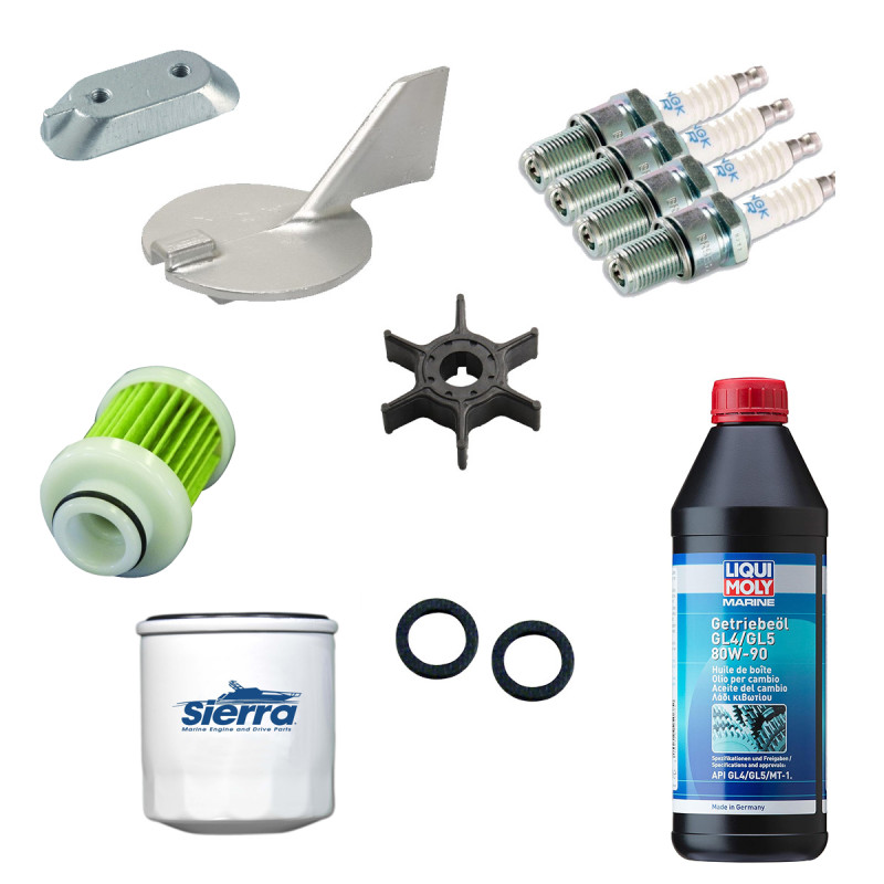 Kit de révision pour moteur Yamaha F70A (2011 à 2019) - 4 Temps - PESCARO