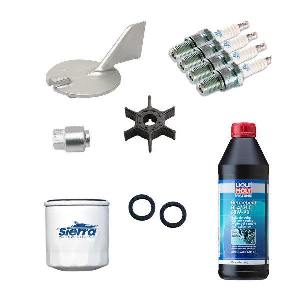 Kit de révision pour moteur Yamaha F80A - F80B - F100A - 4 Temps - PESCARO