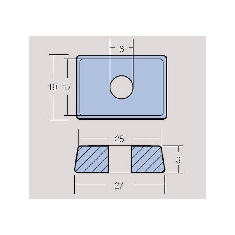 Kit de révision pour moteur Mercury 4 - 5 et 6...