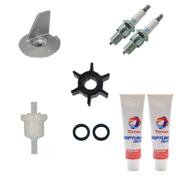 Kit de révision pour moteur Mercury 8 et 9.9 CV 4 Temps (209 CC) - PESCARO