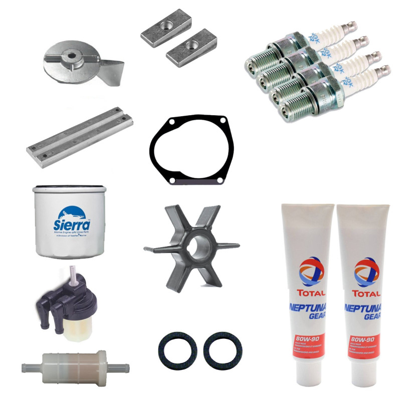 Kit de révision pour moteur Mercury 40-50-60 CV 4 Temps 4 cylindres EFI - PESCARO