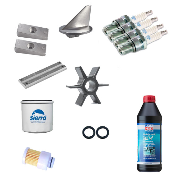 Kit de révision pour moteur Mercury Mariner 75, 90, 100 et 115 EFI jusque 2006 - PESCARO