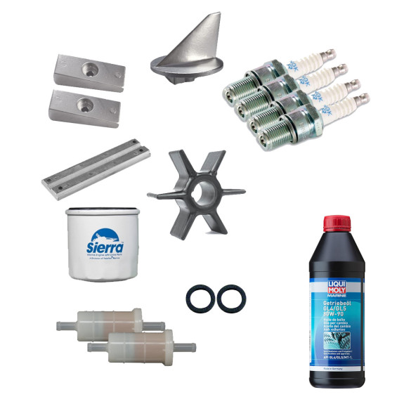Kit de révision pour moteur Mercury Mariner 75, 80, 90, 100 et 115 EFI (2006 à 2014) - PESCARO
